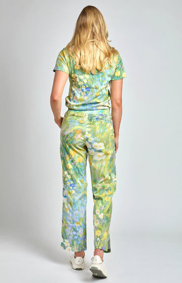 Blooming Heart Straight Pants