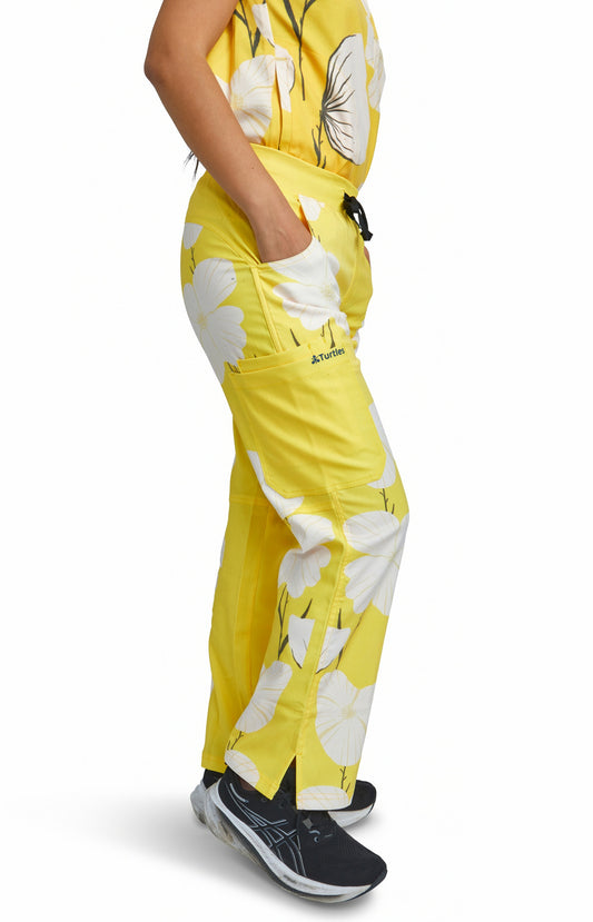 Royal Yellow Straight Pants