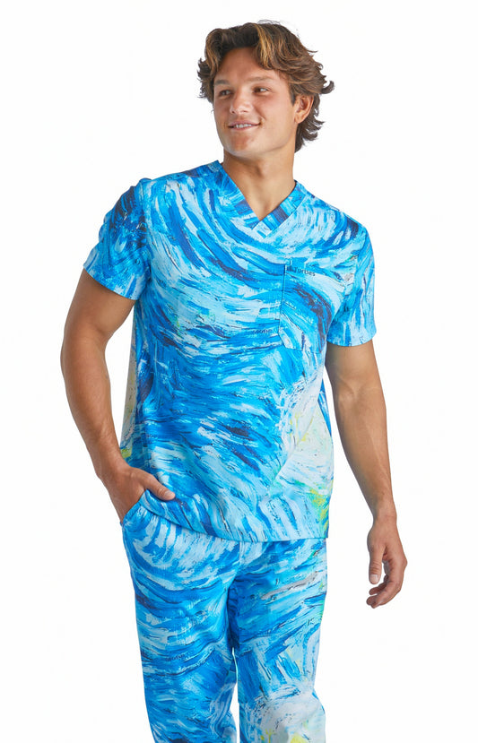 Men Starry Night Top