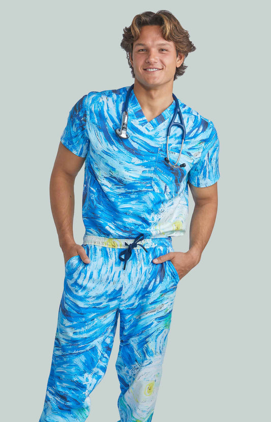 Men Starry Night Joggers